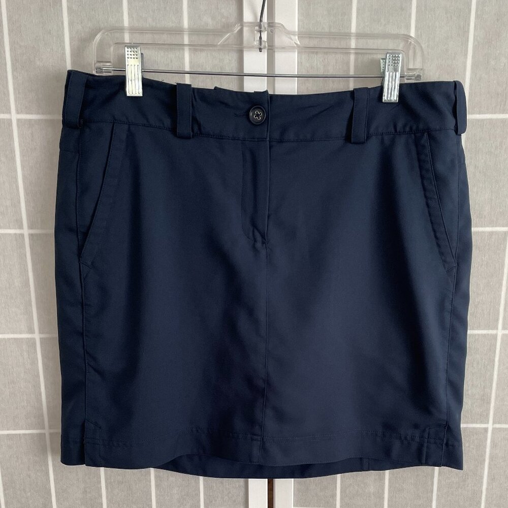 Nike Golf Tour Performance Dri-Fit Golf Skort, Navy Blue, Sz. 10